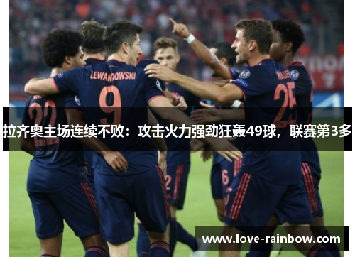 拉齐奥主场连续不败：攻击火力强劲狂轰49球，联赛第3多